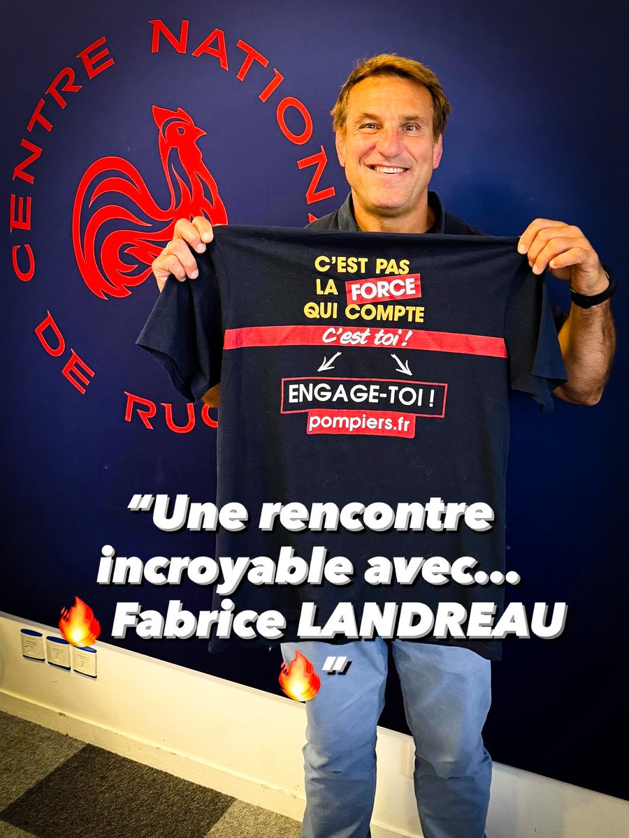 DavidMacriFNSPF's tweet photo. 🚒 Chez les @PompiersFR , la vraie force ce sont leurs #volontaires.
Un bel exemple rappelé par @LandreauFabrice 🇫🇷🏉 lors d’une formation @Carrefour :
👉 S’épuiser sur nos faiblesses ? Mauvaise idée.
🔥 Miser sur nos forces = vrai levier de performance.
#EngageToi, révèle ta force 🦾
#Leadership #DéveloppementPersonnel