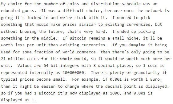 🟠BTC-ARCHIVE: "La Fornitura Limitata di Bitcoin: Satoshi Nakamoto e i 21 Milioni di Unità"