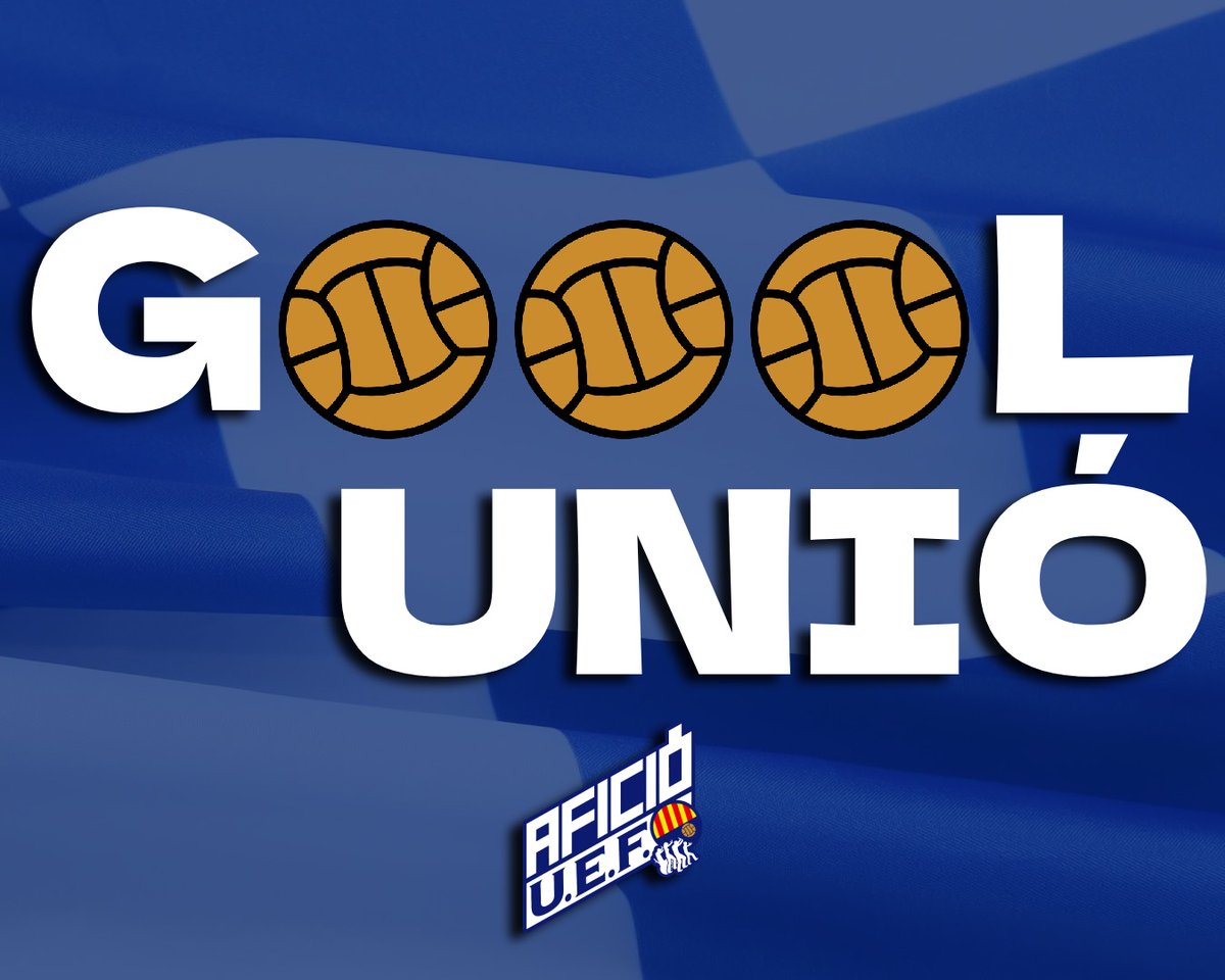 Gooooooool de la Unió!
Gooooooool d'Ot Agné!
Falta centrada a tres quarts de camp que penja Ferrón i Ot Agné, sol davant del porter, defineix a la perfecció.

Minut 59! UE Torroella 0-1 UE Figueres
#TorroellaFigueres