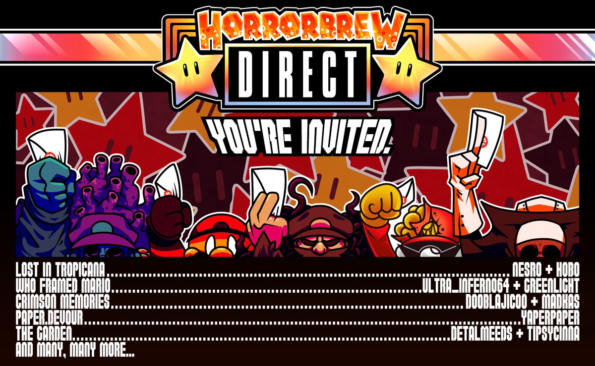 An UPDATE on HORRORBREW DIRECT!!

It'll be going live on October 30th, the day before Halloween! Just so more people can tune in, considering most might be busy on the 31st. Here's a little look at some of the upcoming projects!

#horrorbrewdirect #horrorbrew