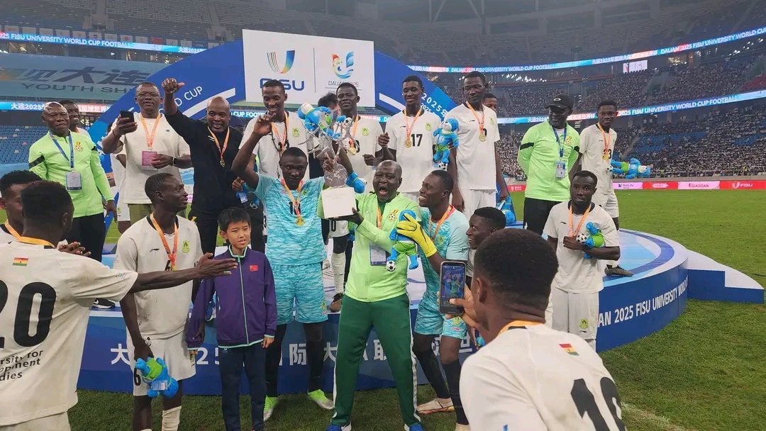 🏆🇬🇭 History made!

 CONGRATULATIONS <a href="/uds_official/">University for Development Studies (UDS)</a> 🌍⚽.

Proud moment for Ghana, proud moment for Africa! 🎉🔥

#UDS #Champions2025 #GhanaToTheWorld