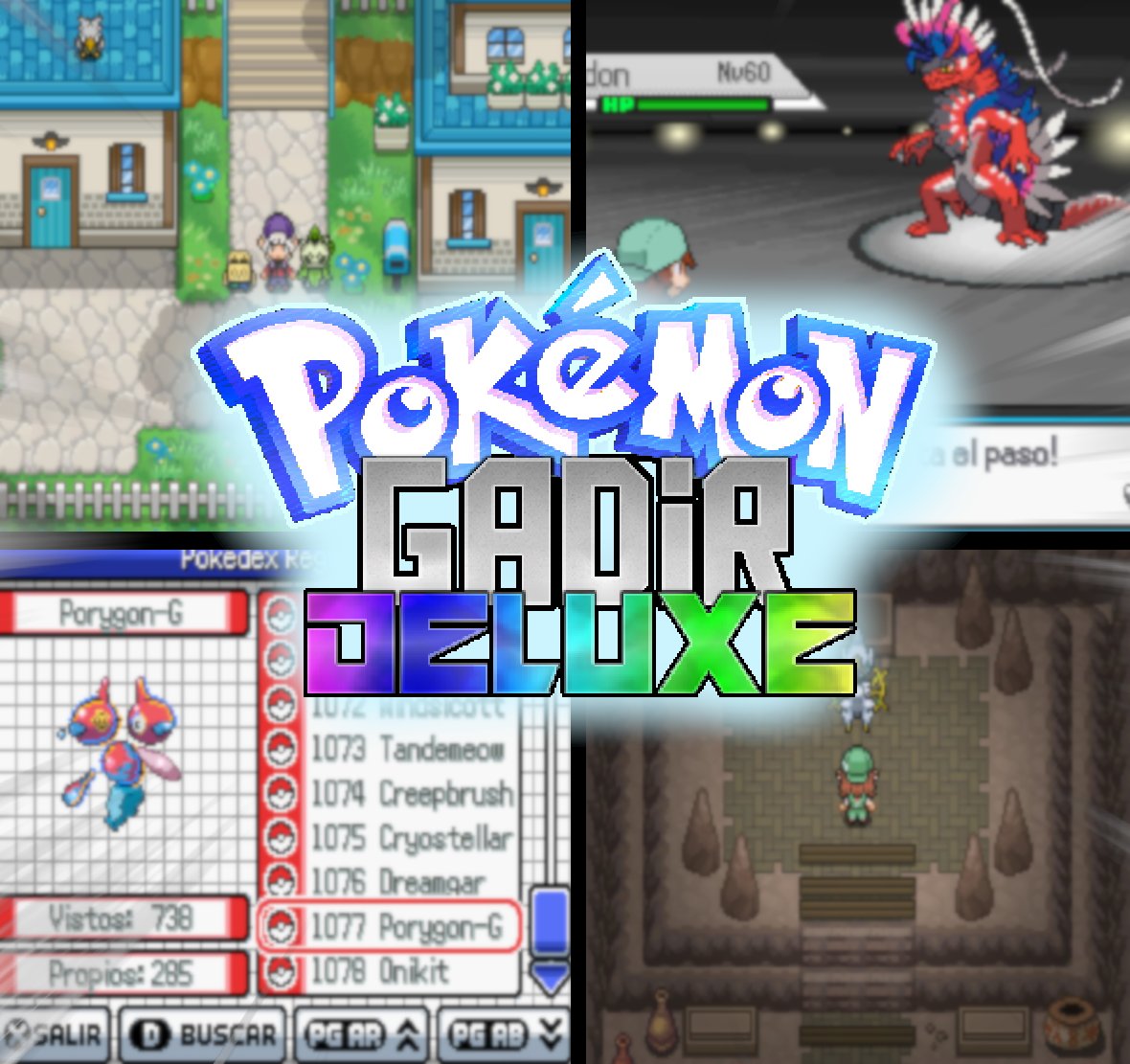 ✨DESCARGA PKM GADIR DELUXE COMPLETO✨

¡Ya tenéis disponible la versión definitiva del juego!
8 medallas, Liga Pokémon, revanchas, 1078 Pokémon, Post-game, modo roguelike secundario...

⏩ Descarga: drive.google.com/drive/u/2/fold…

❤🔄¡Se agradece todo el apoyo con RT y Likes!🔄❤