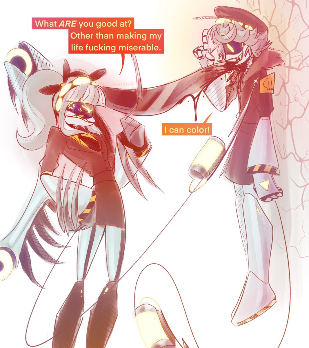 circusanim4l's tweet image. He’s doing his best
-
#MurderDrones #SerialDesignationJ #SerialDesignationN