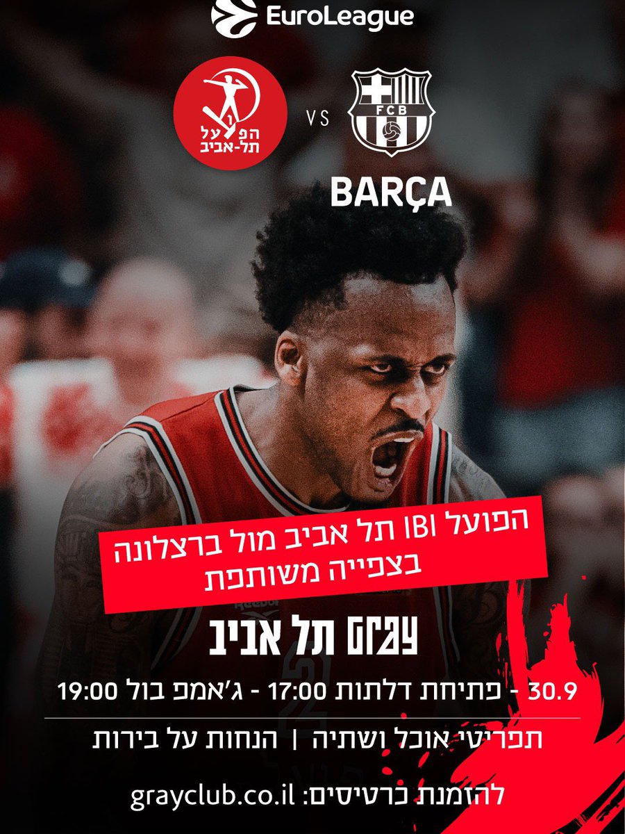 Hapoel Tel Aviv BC tweet media