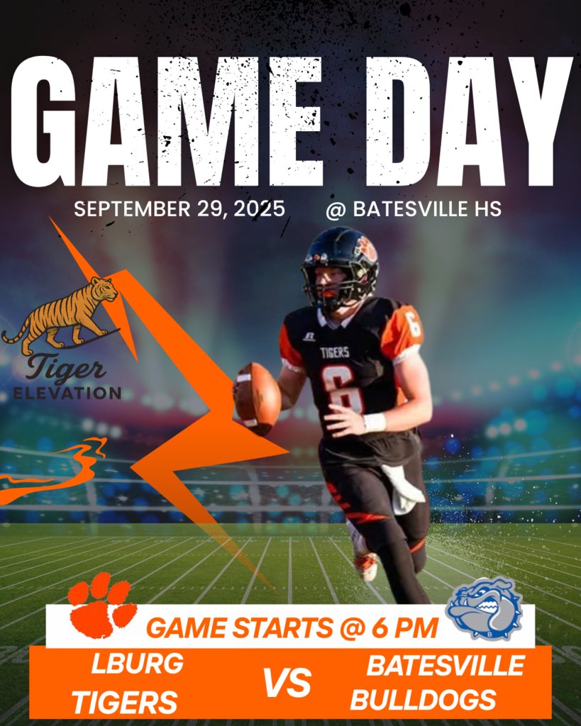 Come support the Tigers today as they hit the field! 🐅🔥 Let’s pack the stands for JV! #TigerPride #fooballgame
