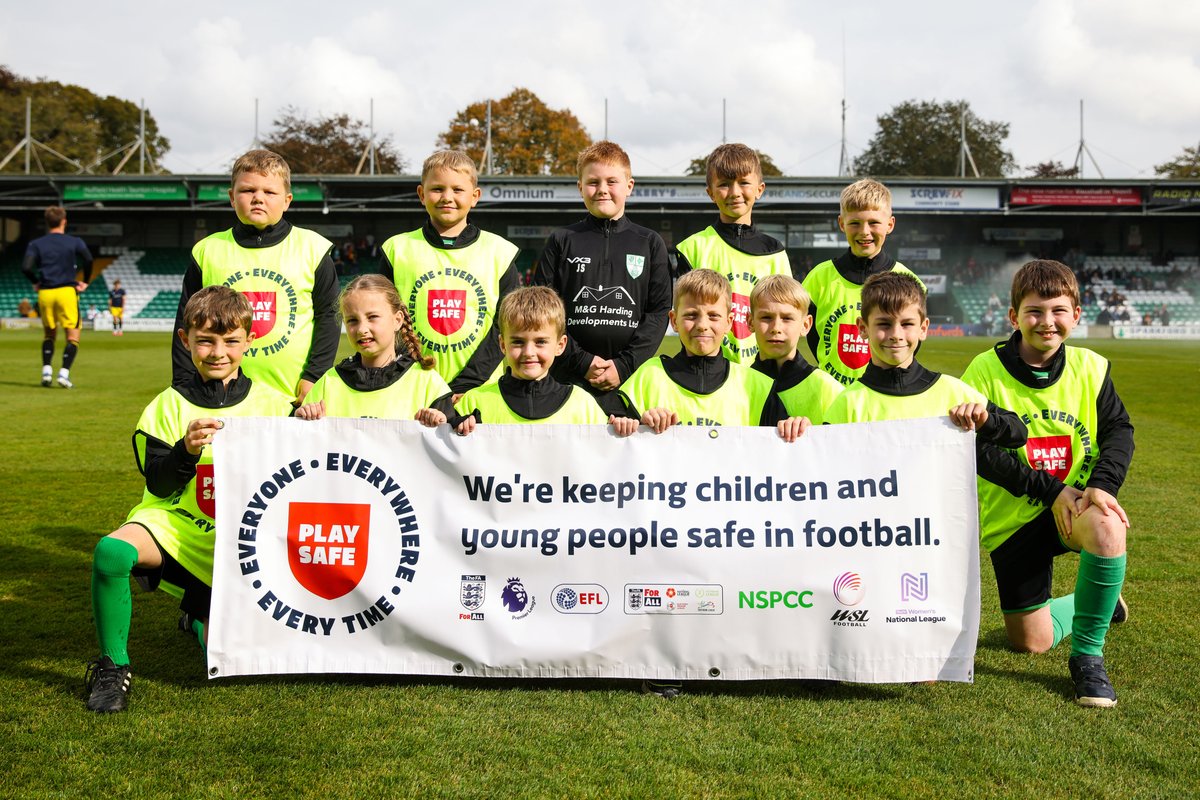 YTFC's tweet image. It was great to welcome Martock Rovers U9s and Westlands U10s yesterday for our designated ‘Play Safe’ fixture. ⚽️

#YTFC 💚