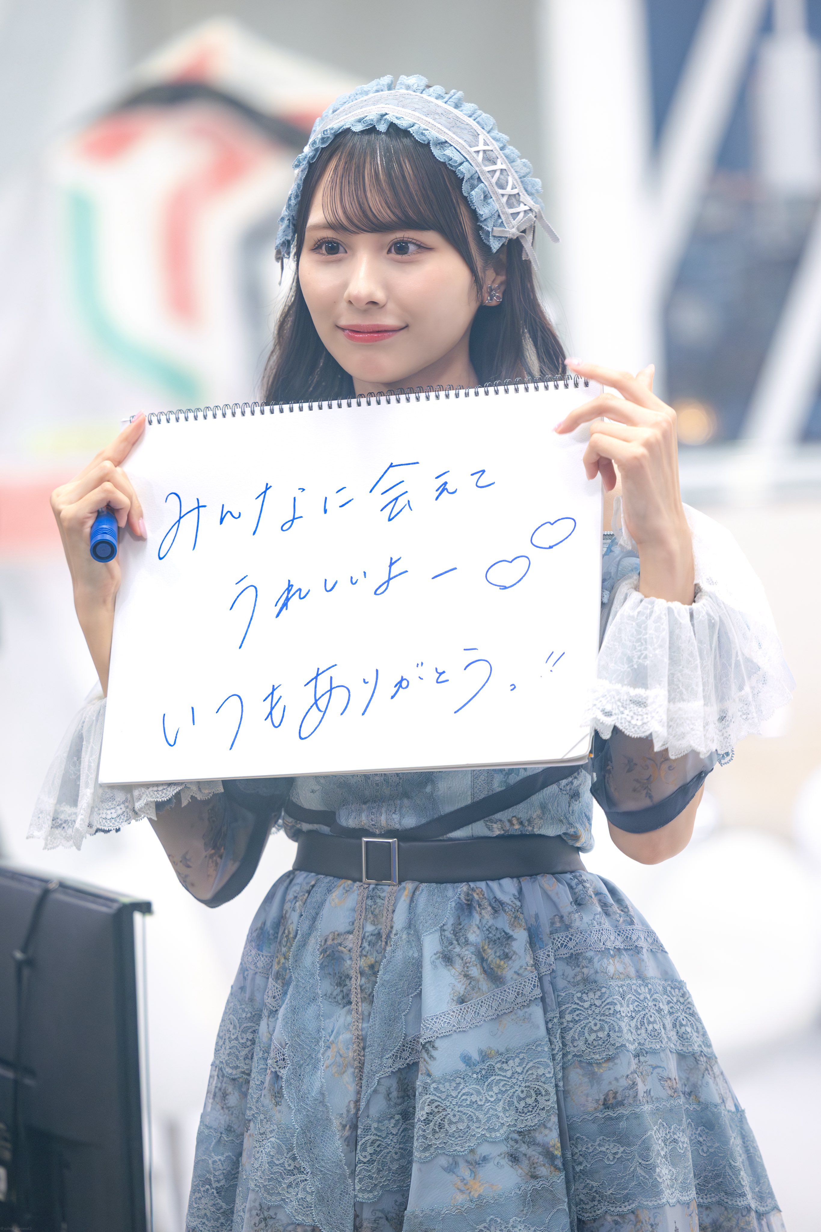 尾木波菜 コメあり 直筆 モーリーファンタジー 生写真 ノイミー 尾木波菜 モーリーファンタジー② 生写真 直筆 コメ