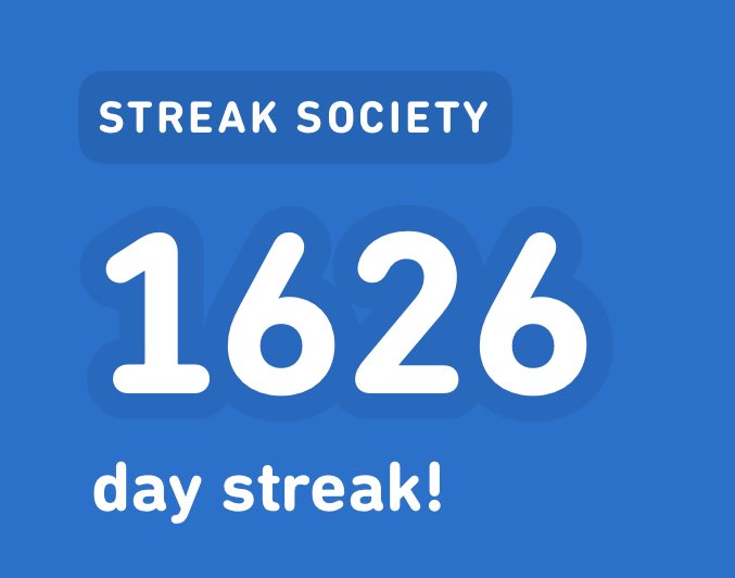 joewrighting_'s tweet photo. Officially a #streaksuperstar https://t.co/mIIKMwWM7g