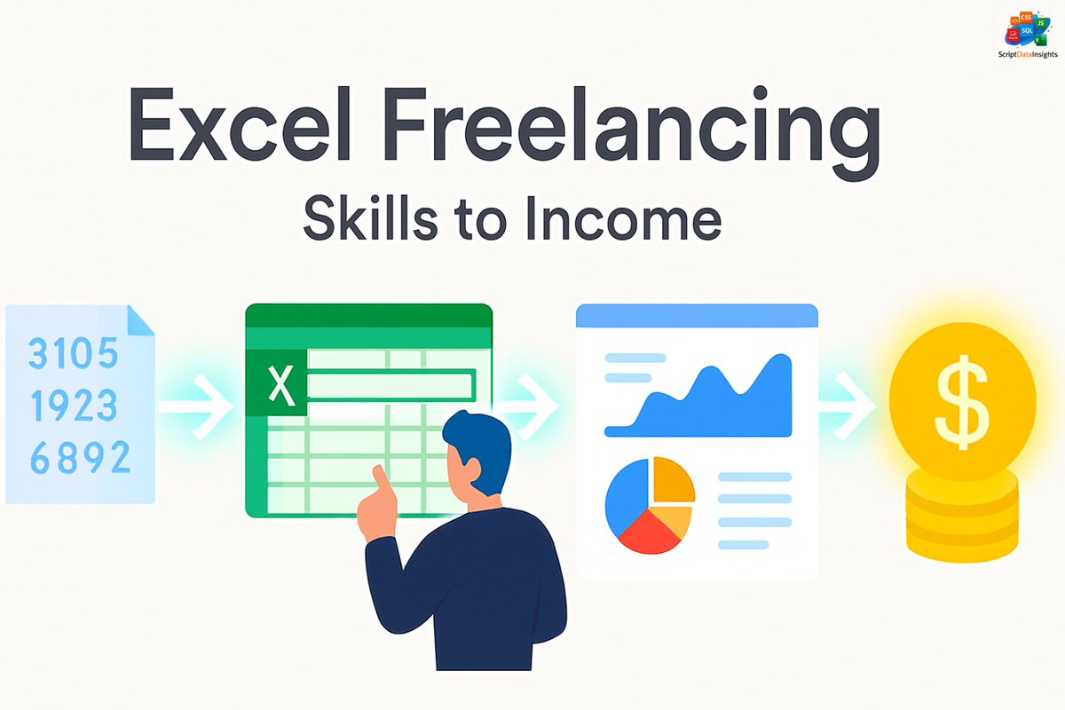 insightsbysd's tweet image. For Today's Blogs
scriptdatainsights.blogspot.com/2025/09/excel-…
scriptdatainsights.blogspot.com/2025/09/automa…
scriptdatainsights.blogspot.com/2025/09/sql-dr…
scriptdatainsights.blogspot.com/2025/09/excel-…
#TodayBlog #AI #Excel #Earning #Coding