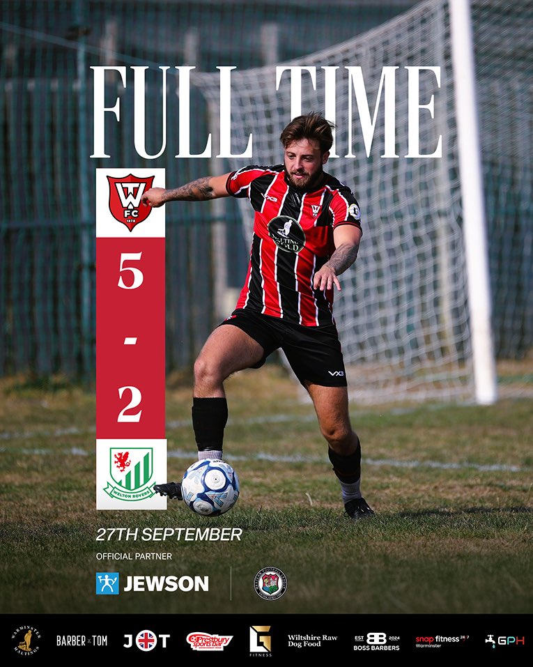 WarminsterTnFC's tweet photo. A great home win for the boys yesterday as we beat @WeltonRoversFC 5-2🔴⚫

⭐ MOTM: Hattrick hero @SebHounsell (sponsored by @MCooper26 of Umbrella Financial)

⚽ Jack Newman – MiniKickers 
⚽ Charlie Walton – Nic Bonner
⚽⚽️⚽️- Seb Hounsell- @MCooper26 of Umbrella Financial https://t.co/BrJw6UpQOP