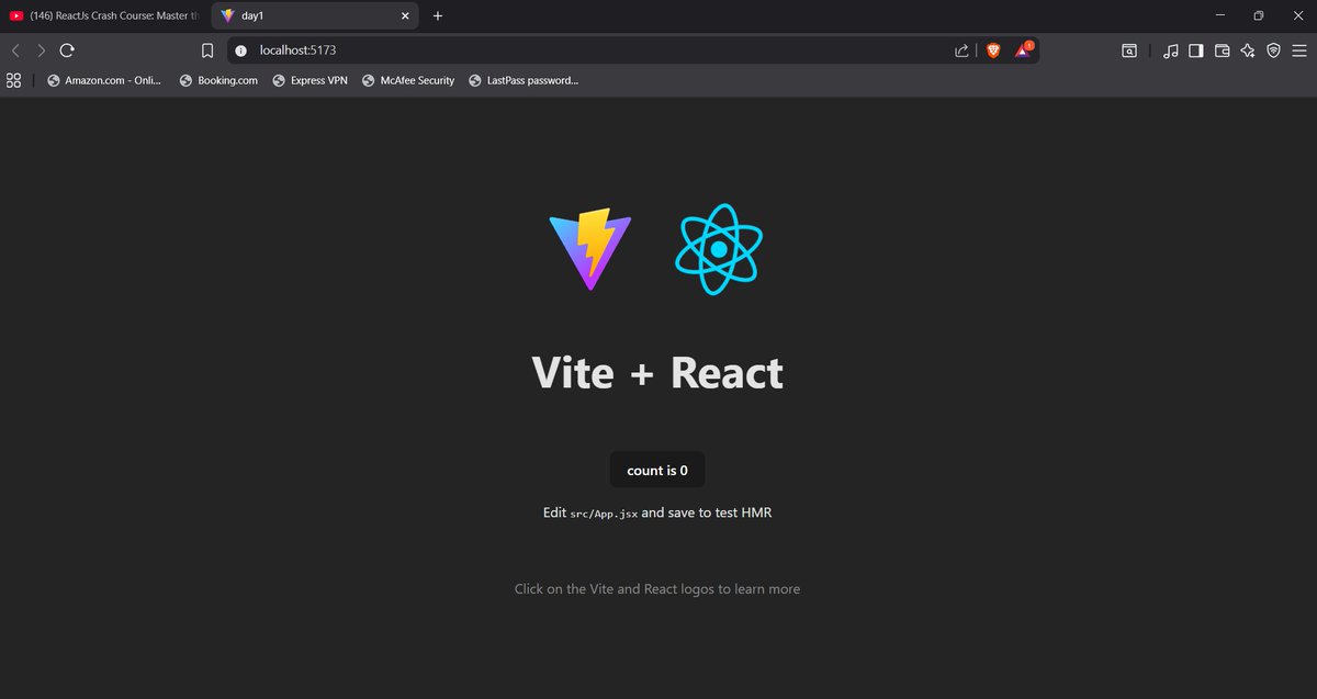 Sanjogshar49's tweet photo. 🌱 Day 1 of #LearningUtsav2025
Today, I successfully created my very first React + Vite project! 🚀
I also explored the basics of React like components & JSX.
Excited to build amazing projects in the next 30 days💻✨
#LUD1 #ReactJS #30DaysOfLearning #LearningUtsav2025 https://t.co/nmLxM1jOXo