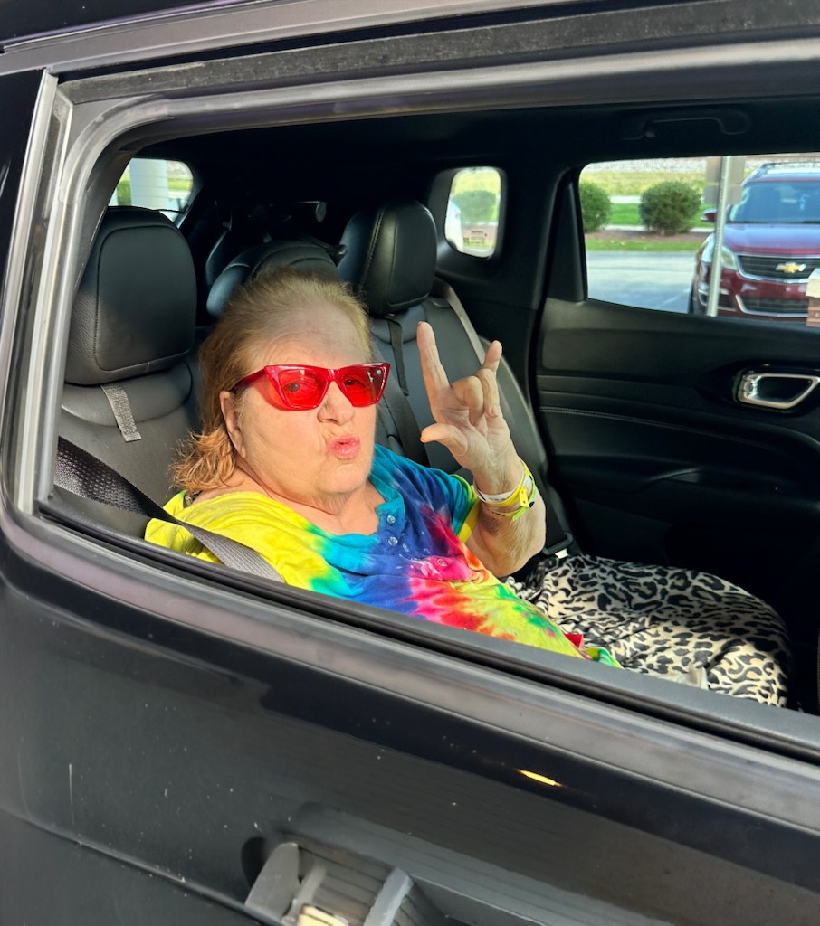 Mom is out of the hospital after 3 weeks and has been moved to a senior physical therapy location for her remaining rehab! So happy she's feeling better! Sassy as ever! #lovemymama