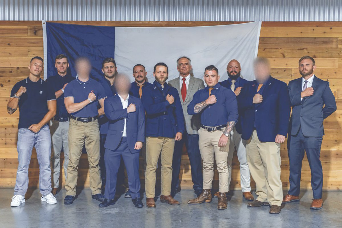 NatCon2022's tweet image. The organization Patriot Front says they held their first ever national conference at an undisclosed venue in Texas.

Speakers included people from across the USA and Britain.