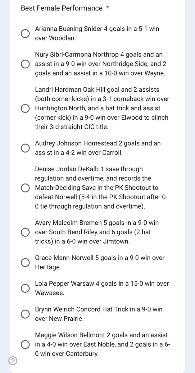 Vote Denise Jordan for ANEC Performer of the week!