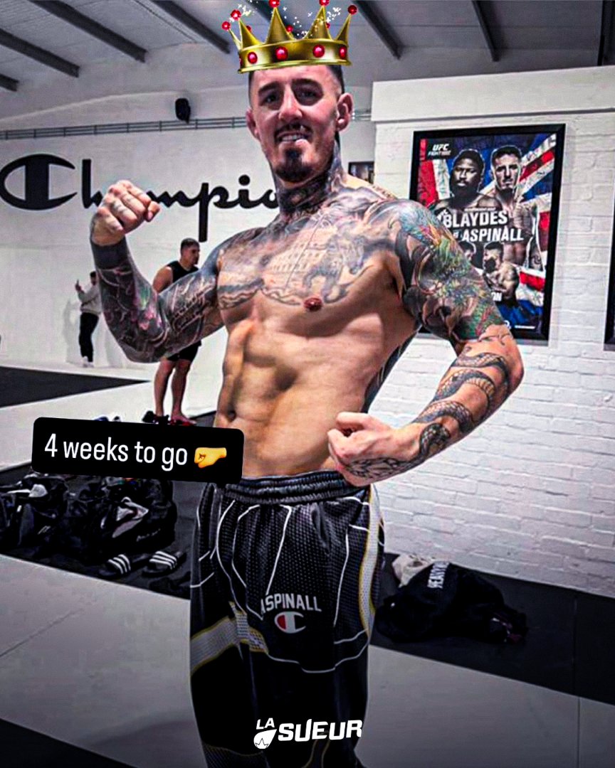 LaSueur_off's tweet photo. Petit aperçu de la shape de Tom Aspinall, à un mois du choc face à Ciryl Gane. 👀🏆

#UFC321

(📸 via son IG) https://t.co/lLKYRqV9MZ