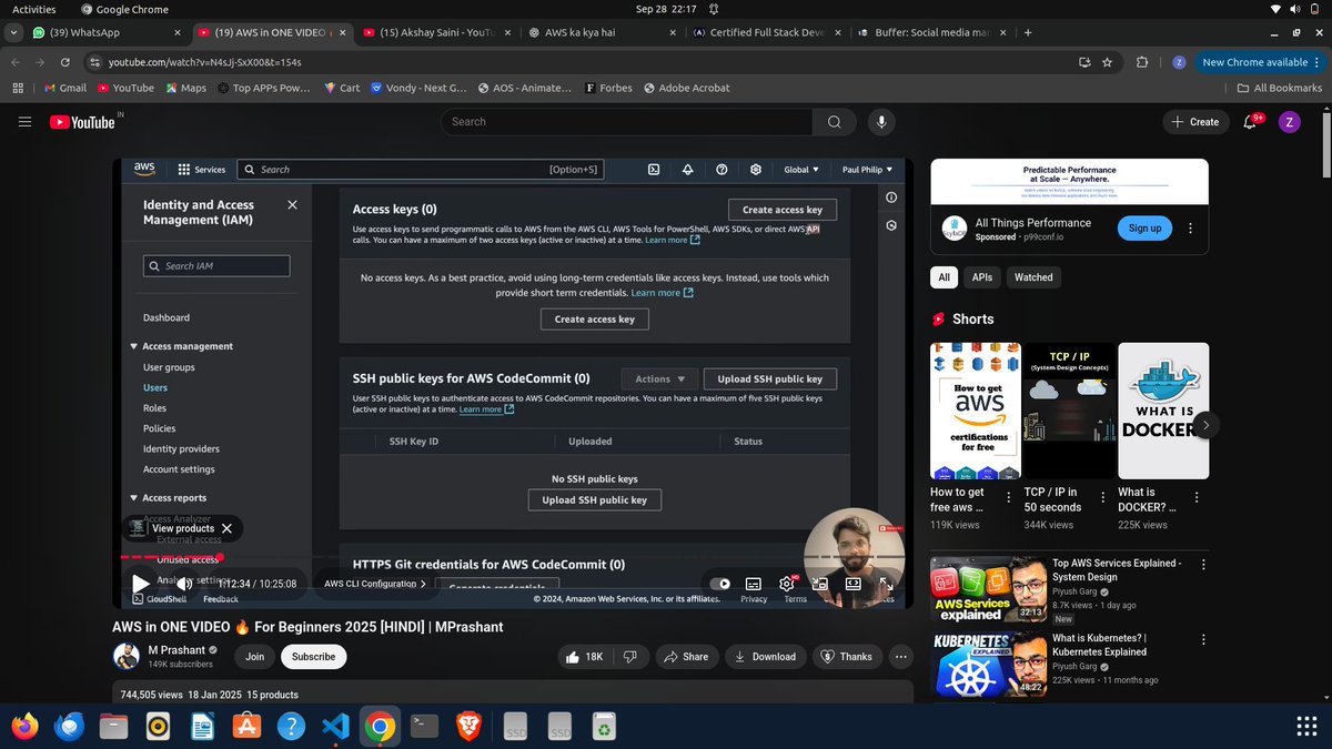 ZaidBadgujar's tweet image. 🔴 Day 86-87 #100daysofcode
-Done with #NamasteJavascript
now i can understand how javascript work
under the hood.
--Now getting basic knowledge of
AWS.
--Solved a #freecodecamp React
Assignment.
#WebDevelopment #BuildInPublic