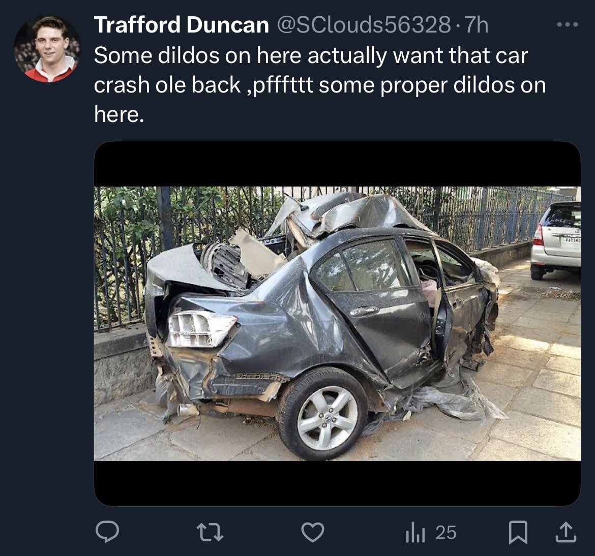 <a href="/SClouds56328/">Trafford Duncan</a> <a href="/MufcWonItAll2/">Paul Manc Bald and Bred</a> Grow up.