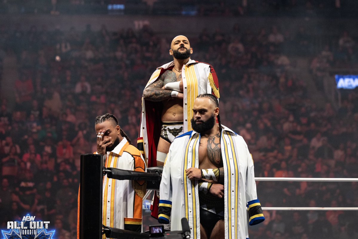 ToaLiona's tweet image. 3️⃣ 👑 @AEW