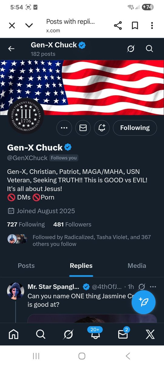 KJW (@hawkesbay69) on Twitter photo Can we find this US Navy Veteran some new friends 
<a href="/GenXChuck/">Gen-X Chuck</a> 
F&R
💪💯👊💥💯🇺🇸🫡 Can we find this US Navy Veteran some new friends 
<a href="/GenXChuck/">Gen-X Chuck</a> 
F&R
💪💯👊💥💯🇺🇸🫡