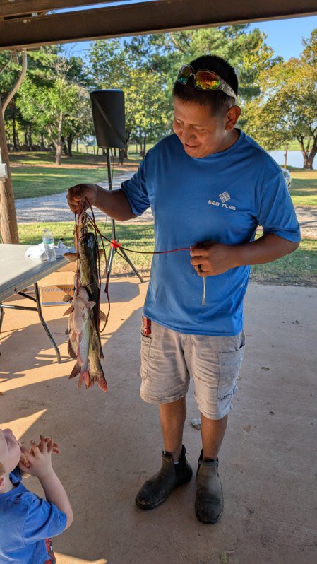 VCS_WRESTLING's tweet image. We had a great SATURDAY FISHING tournament at #CampVictory 

The winners:
Kenan &amp;amp; Johnny - 1st
Elias &amp;amp; Fletcher - 2nd
Donovan &amp;amp; Michael - 3rd

Was a fantastic day 
Raising funds for the program,
With FISH, food, fun &amp;amp; fellowship. 🤼‍♂️

#CNQR