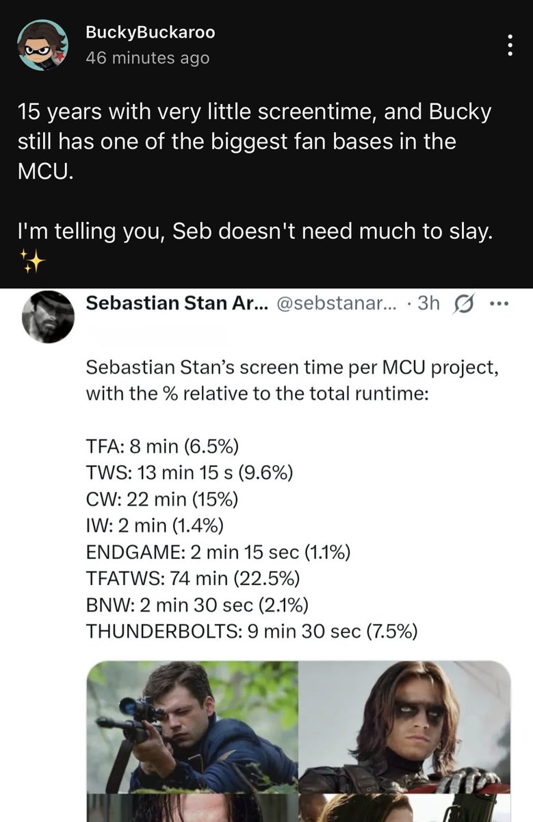 ThompkinsAriel's tweet image. That’s amazing frfr #sebastianstan #stantwitter #stanculture #stans #MCU #buckybarnes