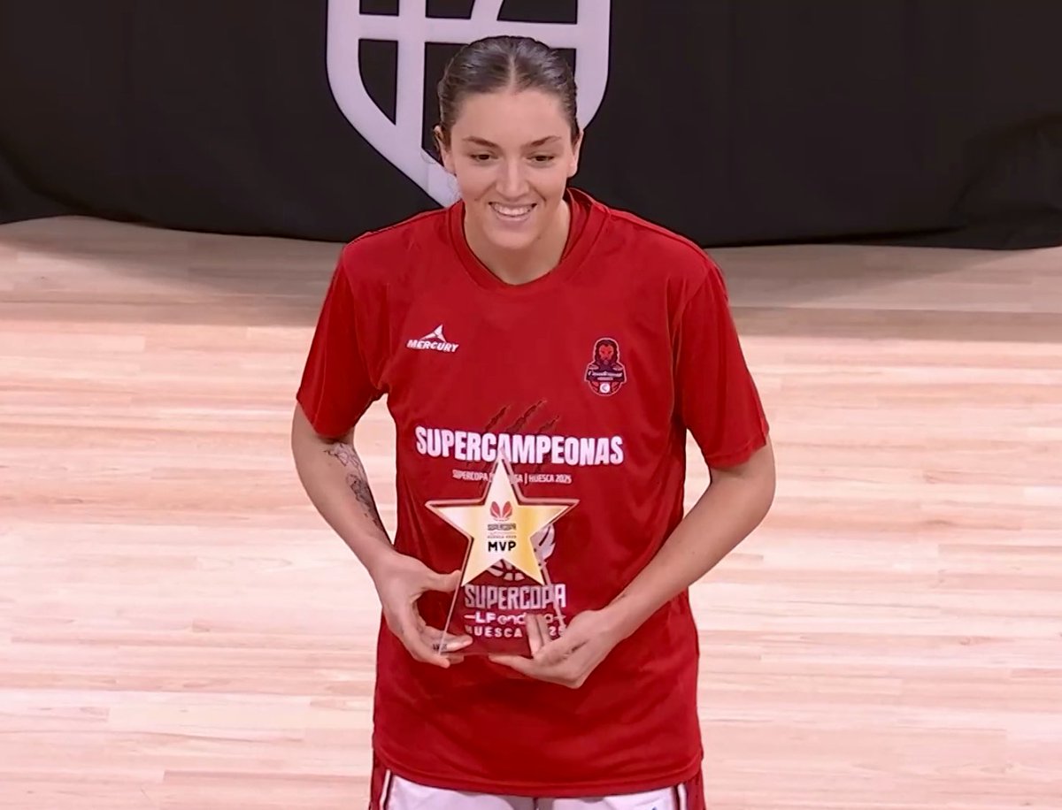 HELENA PUEYO es la MVP de la #SupercopaLFEndesa 2025 🏅🔥

Vaya TALENTAZO ❤️🇪🇸