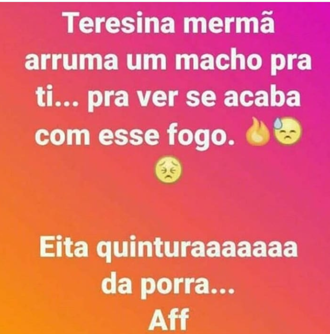 TERESINA QUENTE,UM SOL PRA CADA HABITANTE