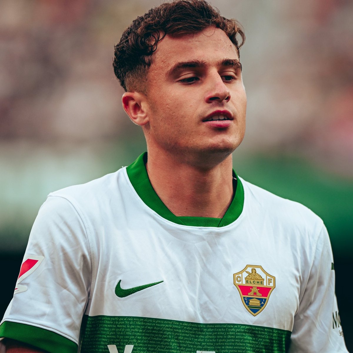 Desde que Germán Valera llegó al #ElcheCF en el pasado mercado invernal ha jugado de:

- Extremo izquierdo
- Extremo derecho
- Carrilero izquierdo
- Carrilero derecho 
- Medio ofensivo (hoy) 

Y en todas las posiciones lo ha hecho bien.

⚒️ El chico para todo de Sarabia.