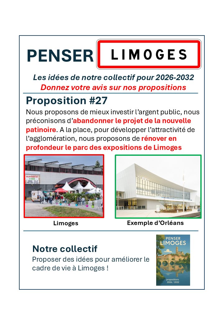 penserlimoges's tweet photo. #LIMOGES @VilleLimoges87 @lepopulaire_fr @France3NoA @icilimousin @7ALimoges @limogesmaville1 https://t.co/YHzfLuEc4C