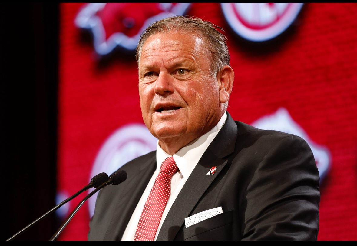 Arkansas is firing coach Sam Pittman in the wake of a 2-3 start and blowout home loss to Notre Dame. He went 32-34 over six seasons.