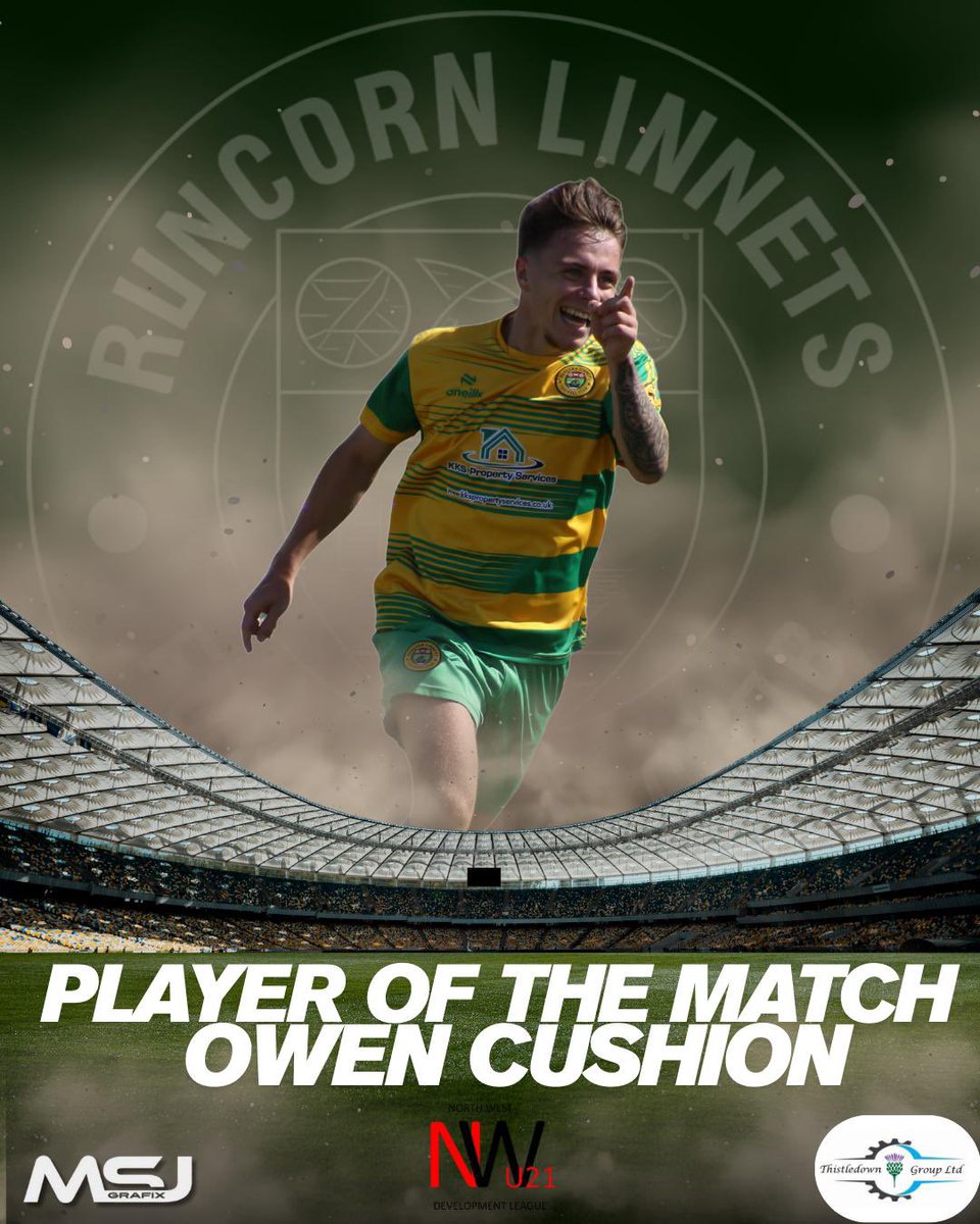 LinnetsYouth's tweet photo. 🟡🟢 MAN OF THE MATCH

A scrappy game from start to finish with very little quality. 

👏 One player who stood out from the start, shown composure and his class was Owen Cushion, led by example and is today’s Thistledown Group Man of the Match 🤝 

Well done Cush 🔰 https://t.co/0VSnKDJbwH