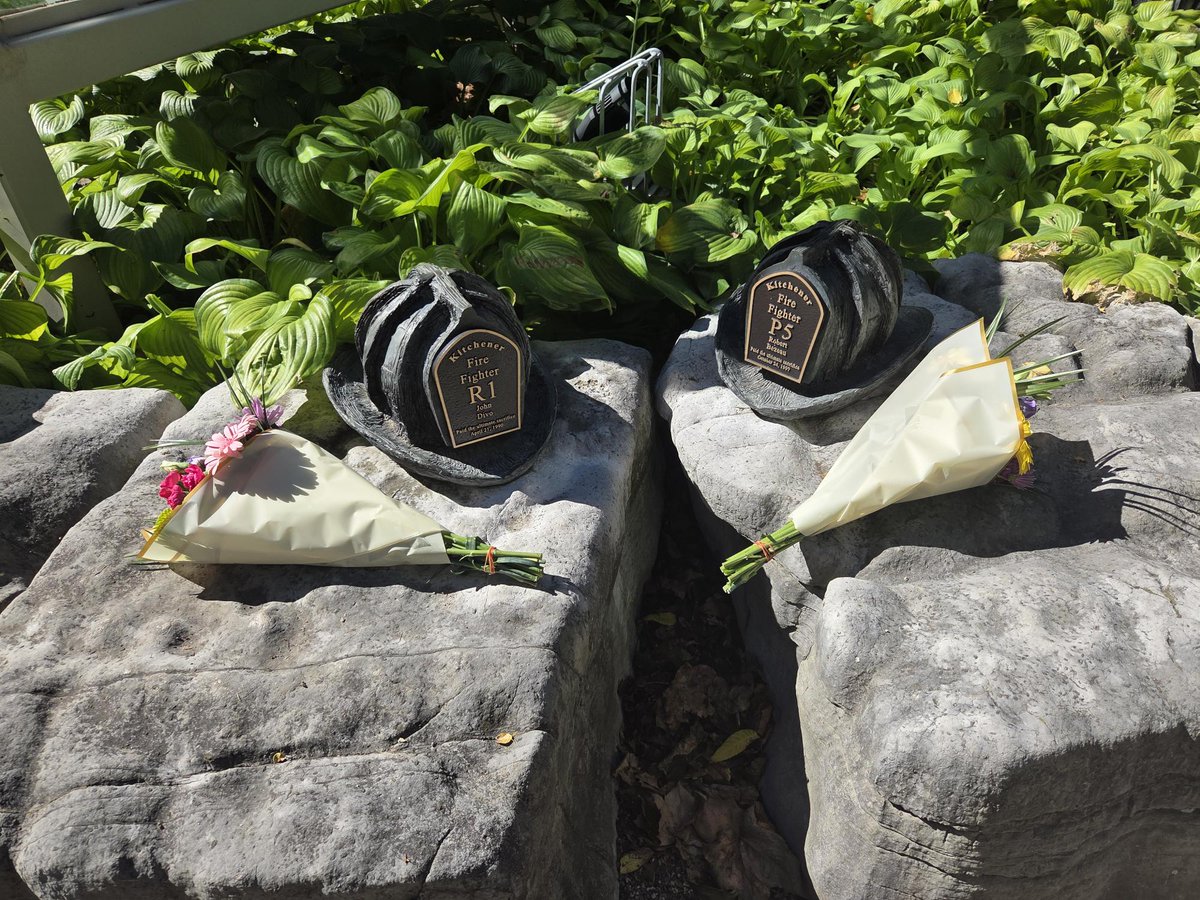 Attended the Fallen Firefighter Memorial today, it was profoundly moving. 
With gratitude to the firefighters who risk everything to keep us safe, and to those whose lives were tragically cut short in the line of duty. 
We also honour the families of the fallen.