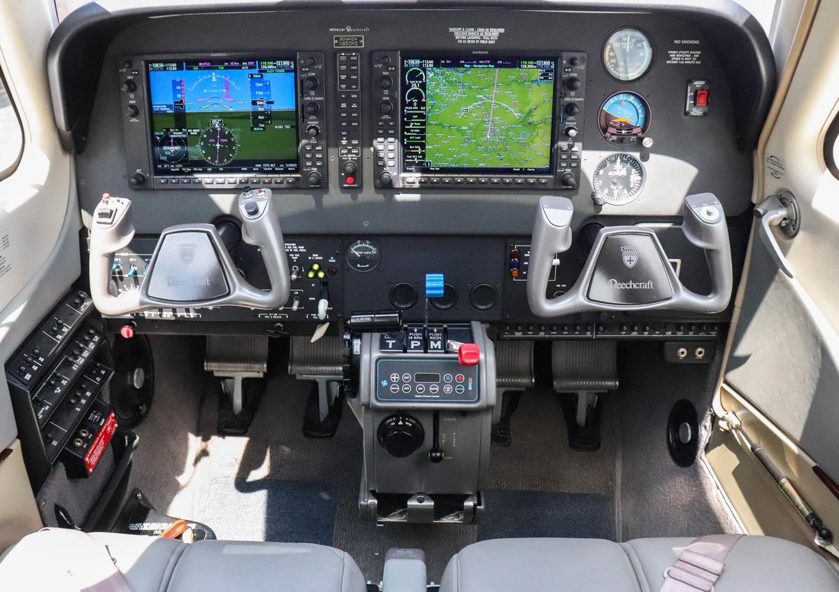Controller's tweet image. 2015 BEECHCRAFT G36 BONANZA
Click here to view: 
🔗 ow.ly/uZLy50X2Z8v

🕰️ 1489 TT
✅ Comprehensive Garmin G1000NXi avionics suite
✨ Always hangared!

Check out this beauty from AirMart today!

#Controller #beechcraft #bonanza
