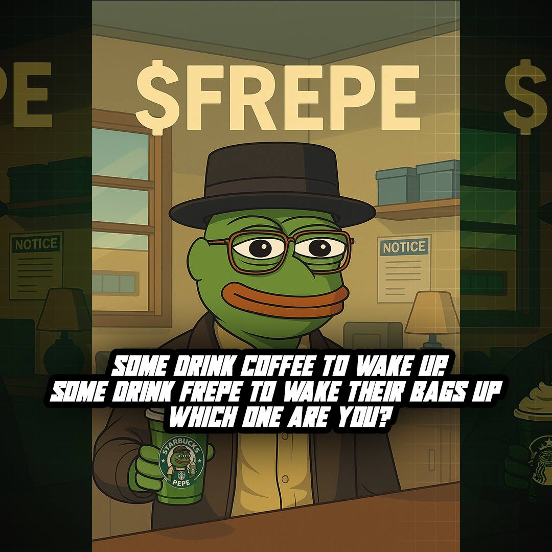 🌙☕ GN degens!
Don’t sleep on this brew, while you rest, others are stacking.
$FREPE presale is LIVE at frepe.io 🚀
Plus, scoop some $BUTOX airdrop at butox.io.
Double bags = double energy.

🔗 Follow: <a href="/FREPEio/">FREPE</a>

#FREPE #BUTOX #CryptoPresale