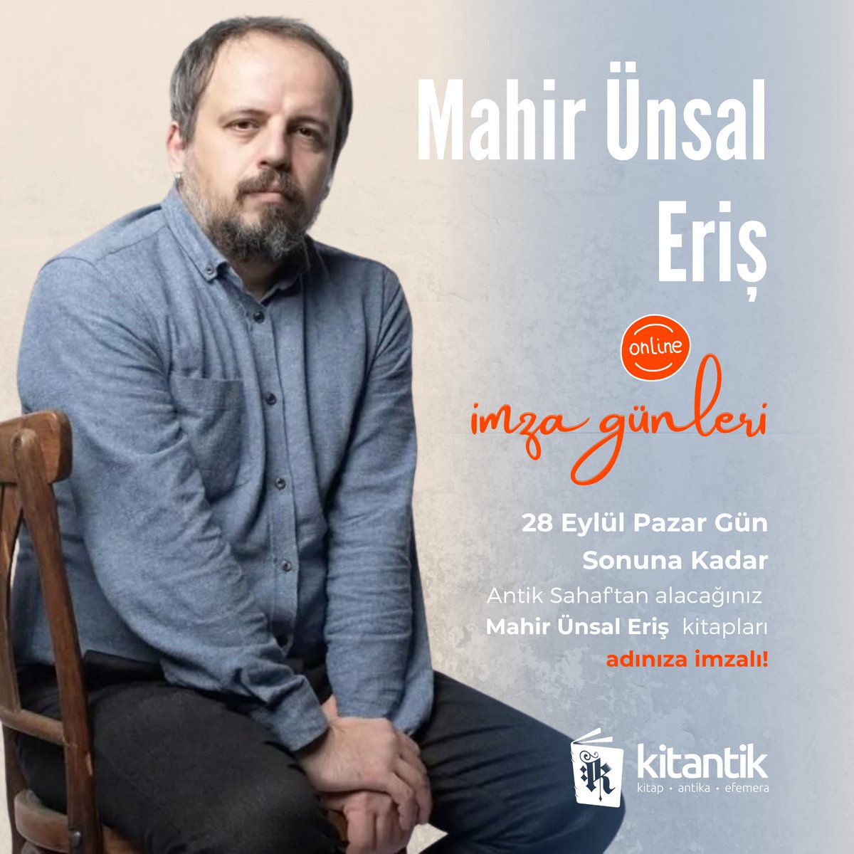 İmzalı kitaplarınızı sipariş etmek için son saatler!
kitantik.com/search/ps?all.…
#imzagünü #imzalıkitap #kitap #sahaf