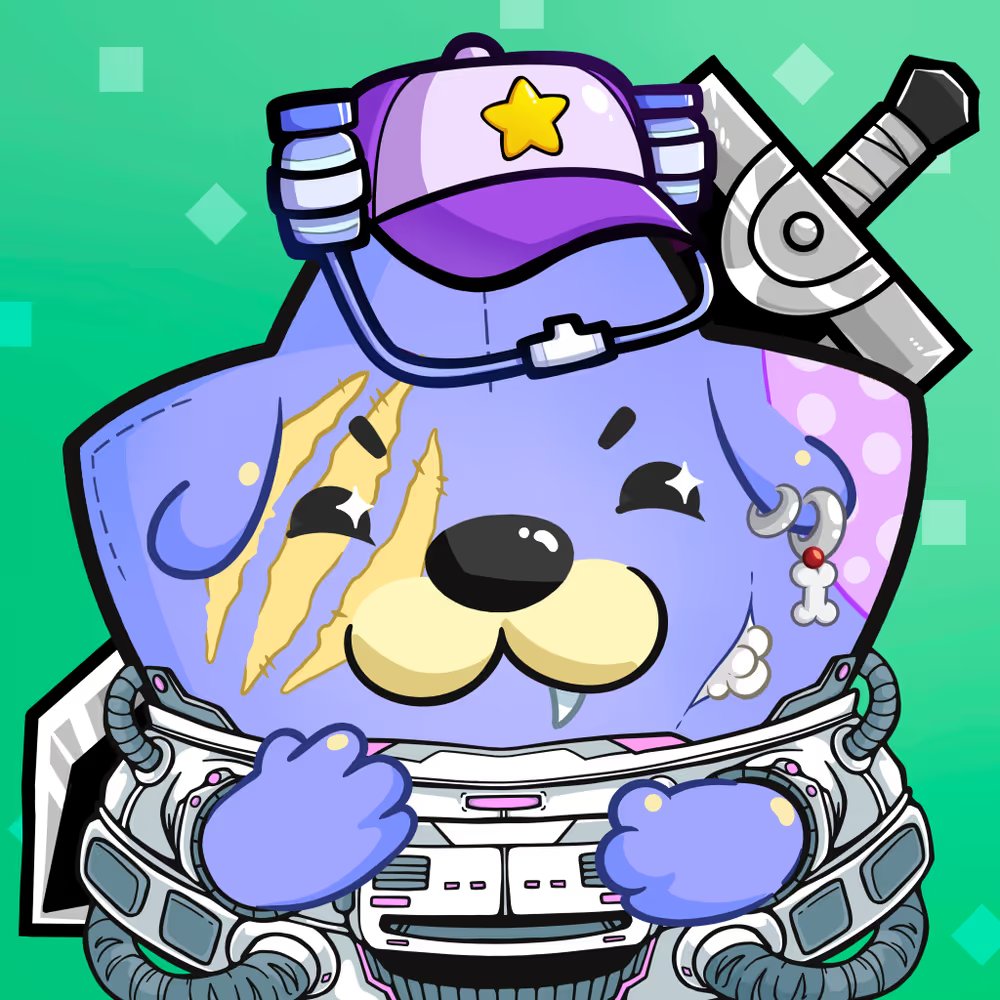 6_mui30317's tweet photo. This is my exclusive NFT created by @KanstarWorld
🚀 A one-of-a-kind NFT full of personality! 🐾
The perfect blend of cute & powerful: cyberpunk purple, bold scars, star cap & legendary sword ⚔️
Not just art, but a digital identity ✨
#NFT #Rorin #Kanstar https://t.co/DPgwK3TNUG