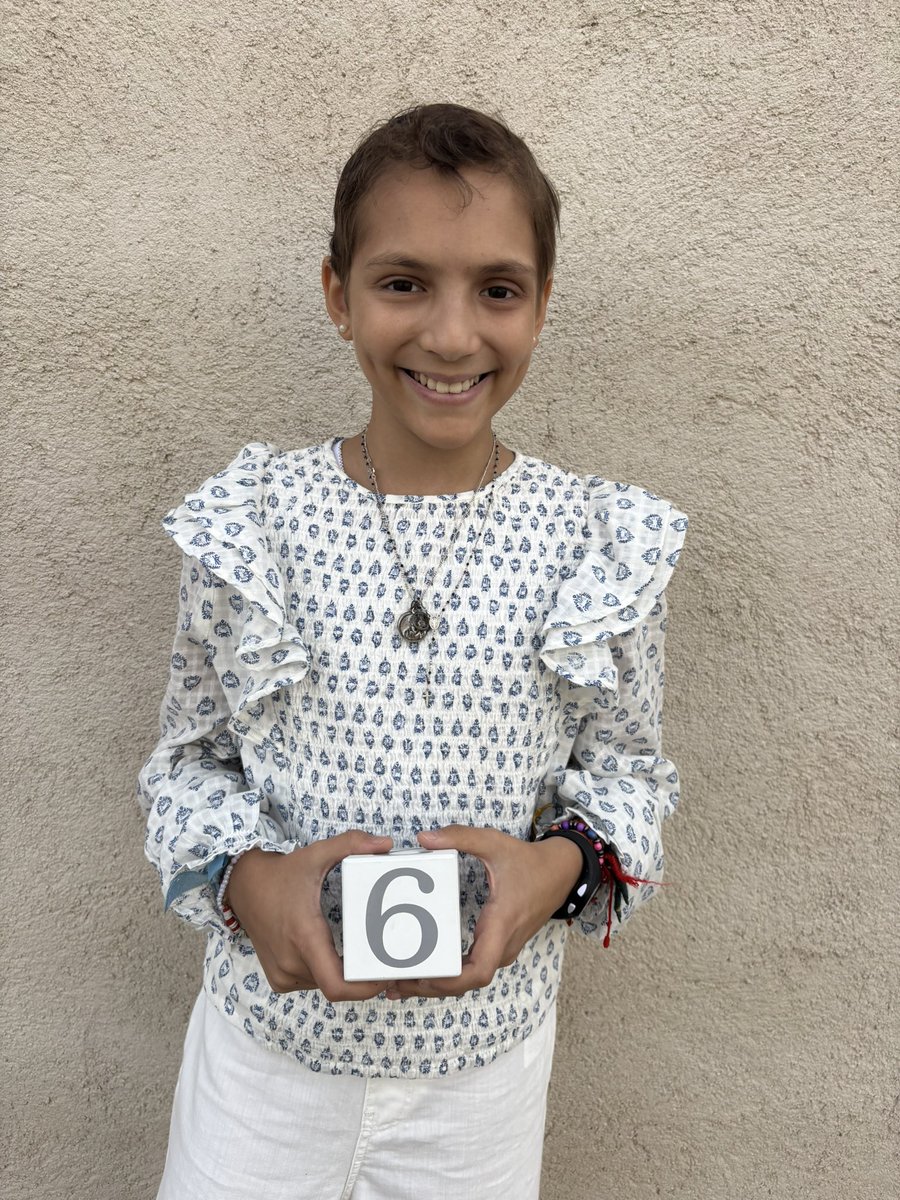 mariacmpfg's tweet image. LUCHAR, SONREÍR Y NO RENDIRME NUNCA PARA SEGUIR SUMANDO 💪🏻❤️

Afición, hoy celebro 🎉
Hoy se cumplen 6 años desde que me dijeron que tenía Sarcoma de Ewing. 

Sonreír y disfrutar cada día 😀

Gracias por vuestros mensajes y apoyo.
GRACIAS por estar ahí ❤️

Os quiero 🥰