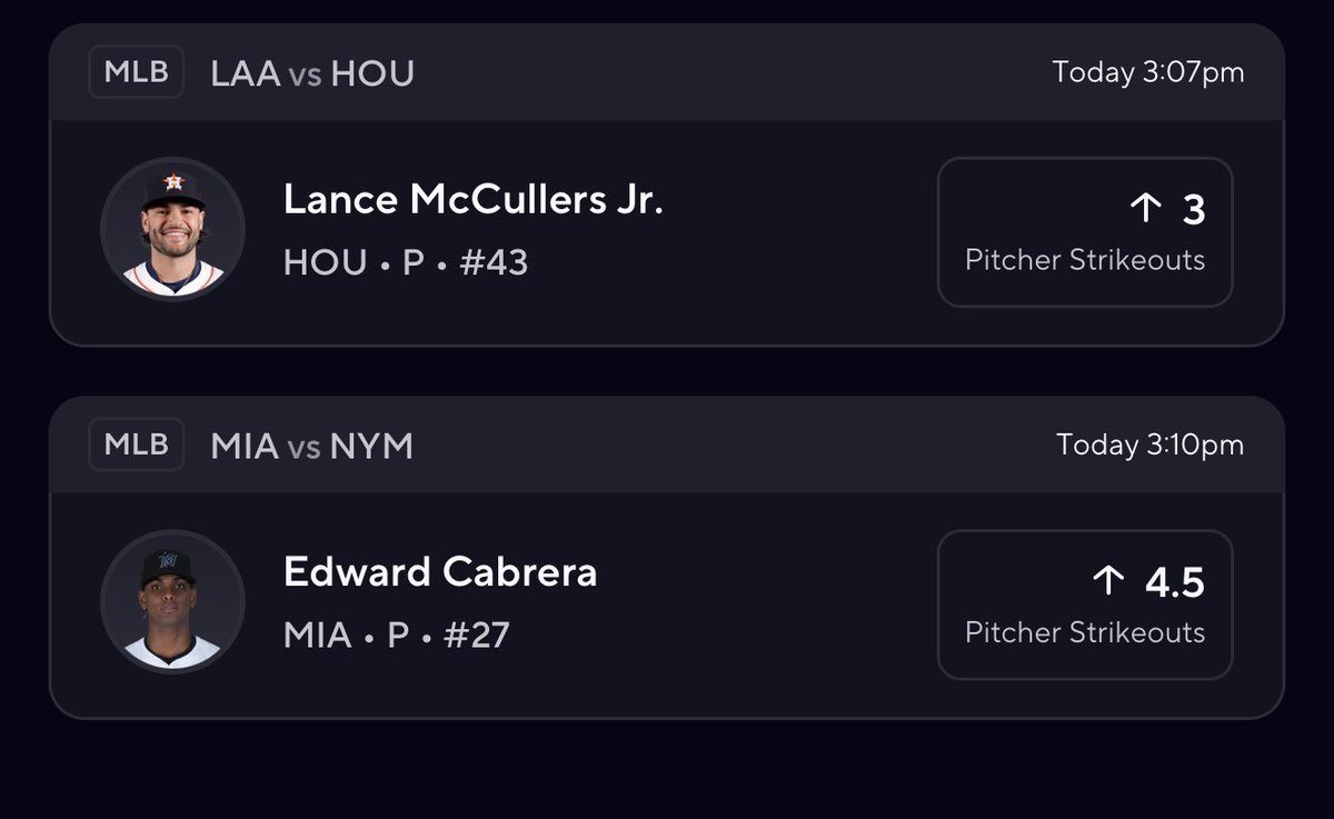 4️⃣ MLB Value Plays🔒 Them In 💯

Drop a LIKE if you tailing 

#gamblingX #GamblingCommunity #prizepicks #MLB #PrizePicksMLB
