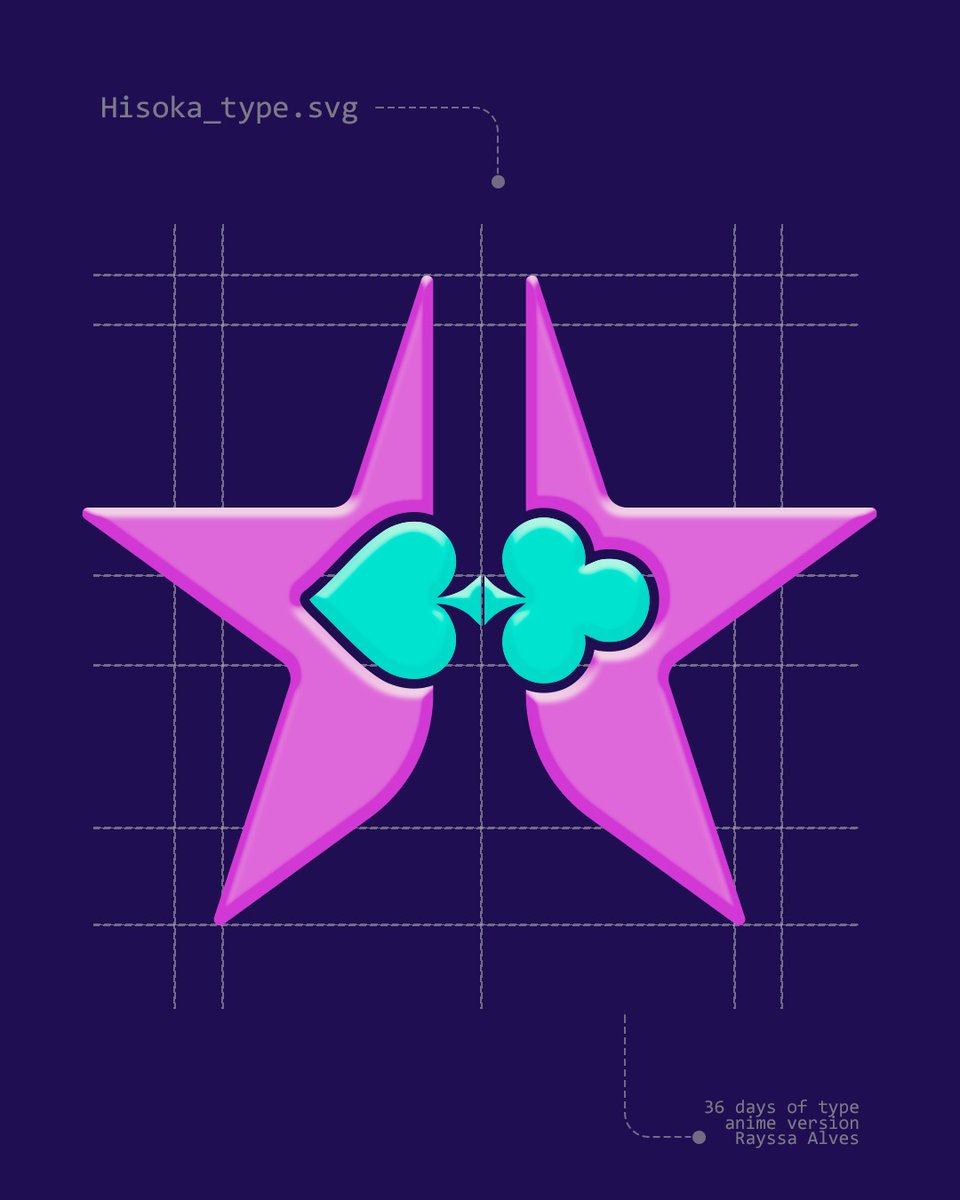 byasyar's tweet image. #36daysoftype - anime version
H - Hisoka 🃏
Com direito a carta de baralho ♠️

#hisoka #hxh #HunterxHunter #type #typography