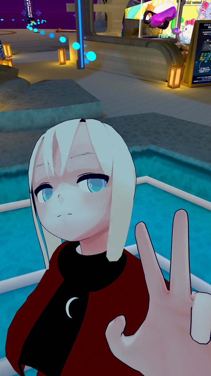 MinatoHoshikawa's tweet photo. 自作アバター、めちゃくちゃ気分いい
#Blender #B3D #VRChat #Avatar #SelfMake #MinatoHoshikawa #Lambda #星川ミナト
#HoshikawaMemo #HoshikawaStudio #HoshikawaLab
#虹ヶ咲学園交通運輸研究部 #NHS_TTPI https://t.co/vUOfYPIcAP