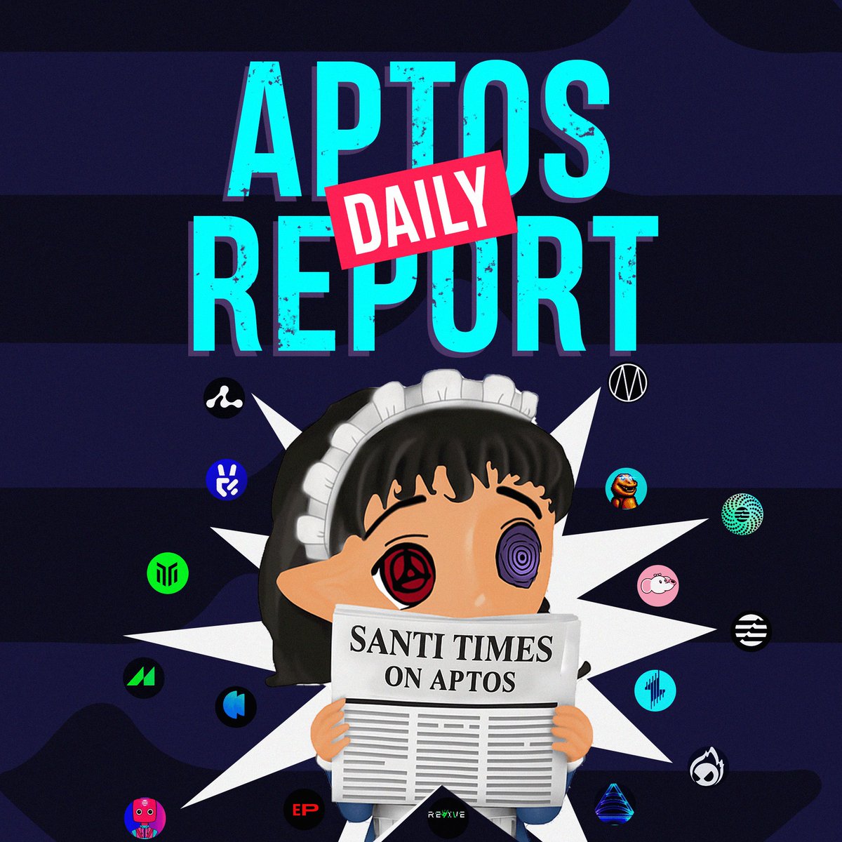 Deguywithstyle's tweet photo. - Aave has reached 1.5 million Tvl on Aptos.

- earnium launches a social quest on their X with 10 Apt in rewards to 10 winners.

- penguin Chronicles is the number one collection on Aptos by trading volume in the last 24 hours.

- earnium surpasses five thousand active users.

- Cattos has been officially migrated to earnium to facilitate stronger liquidity and smoother trading for the community.

- Funtasy has facilitated the burning of Cattos by transferring the liquidity to earnium, and executing it's burn.

- goblin finance share a weekly recap of their activities.

- Aptos teases another backpack collaboration.

- DefiCattos announces the new era of Boss hunt.