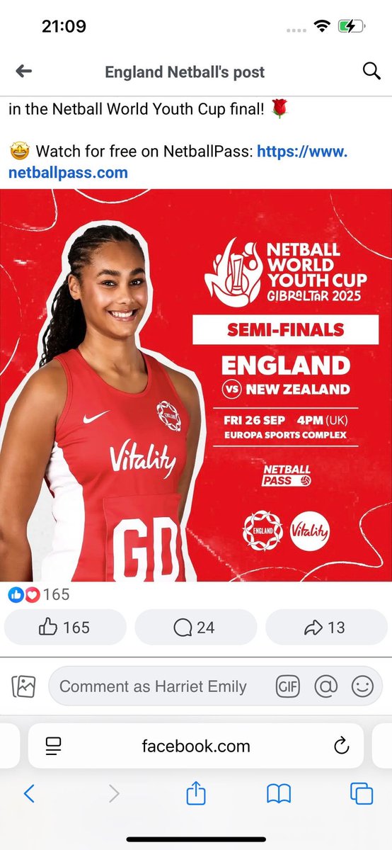 Things we LOVE to see! Ex DGS student Celena Appleby-Prince is absolutely flying in netball. She is studying Sports Coaching at Loughborough uni whilst playing for <a href="/EnglandNetball/">England Netball</a> under 21s. Congratulations Celena, we are following your journey.