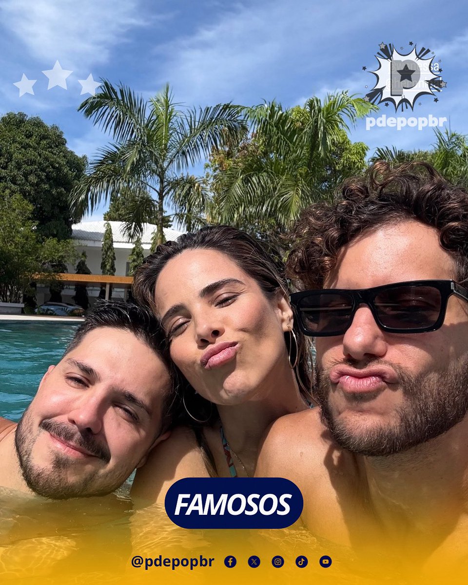 Relax 😎 

Igor Cosso, Wanessa Camargo e Heron Leal aproveitam o domingo em um clima de sol e piscina!

📷: Reprodução
