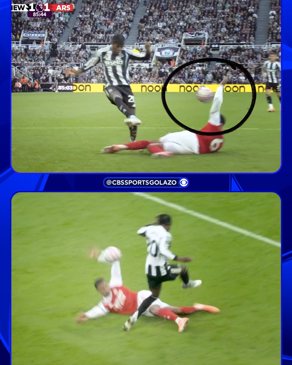 No penalty given for Newcastle 👀