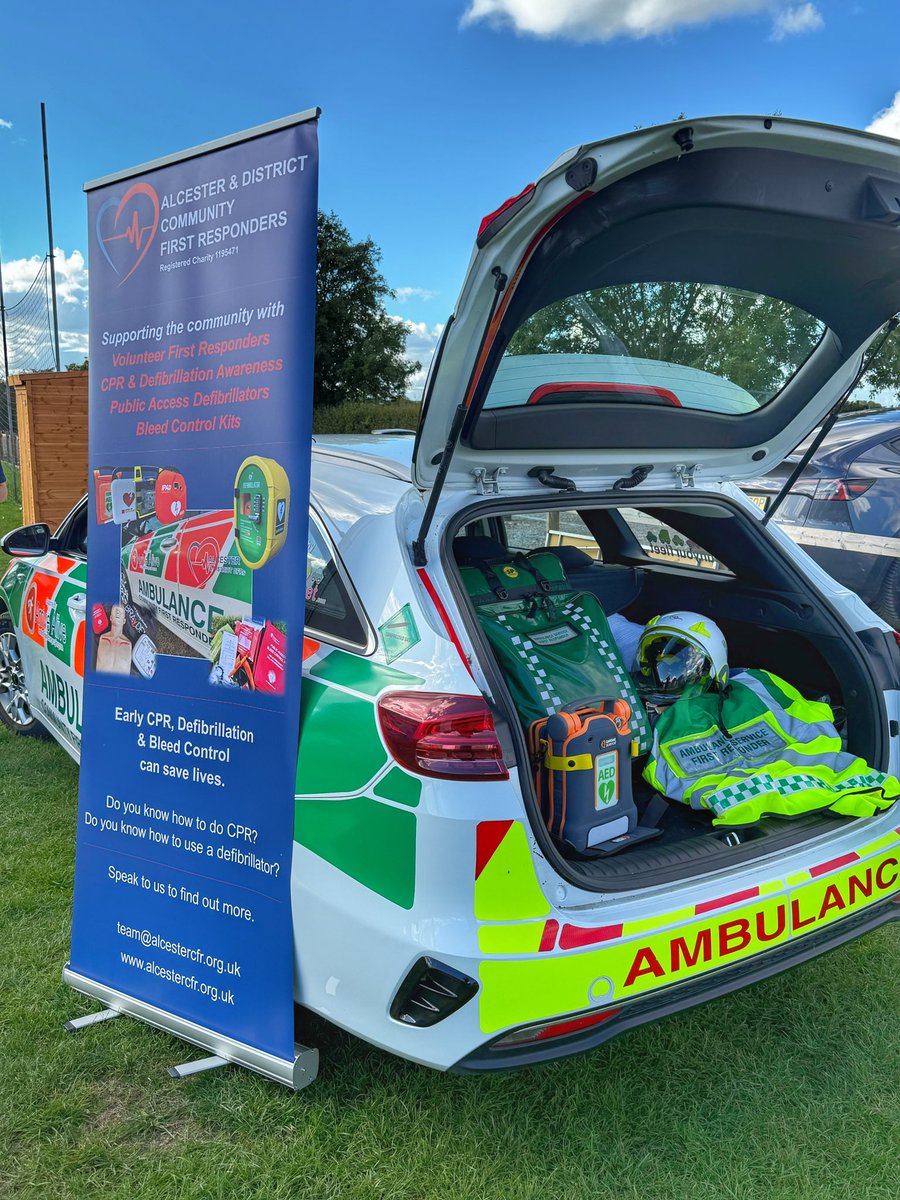 Alcester & District Community First Responders tweet media