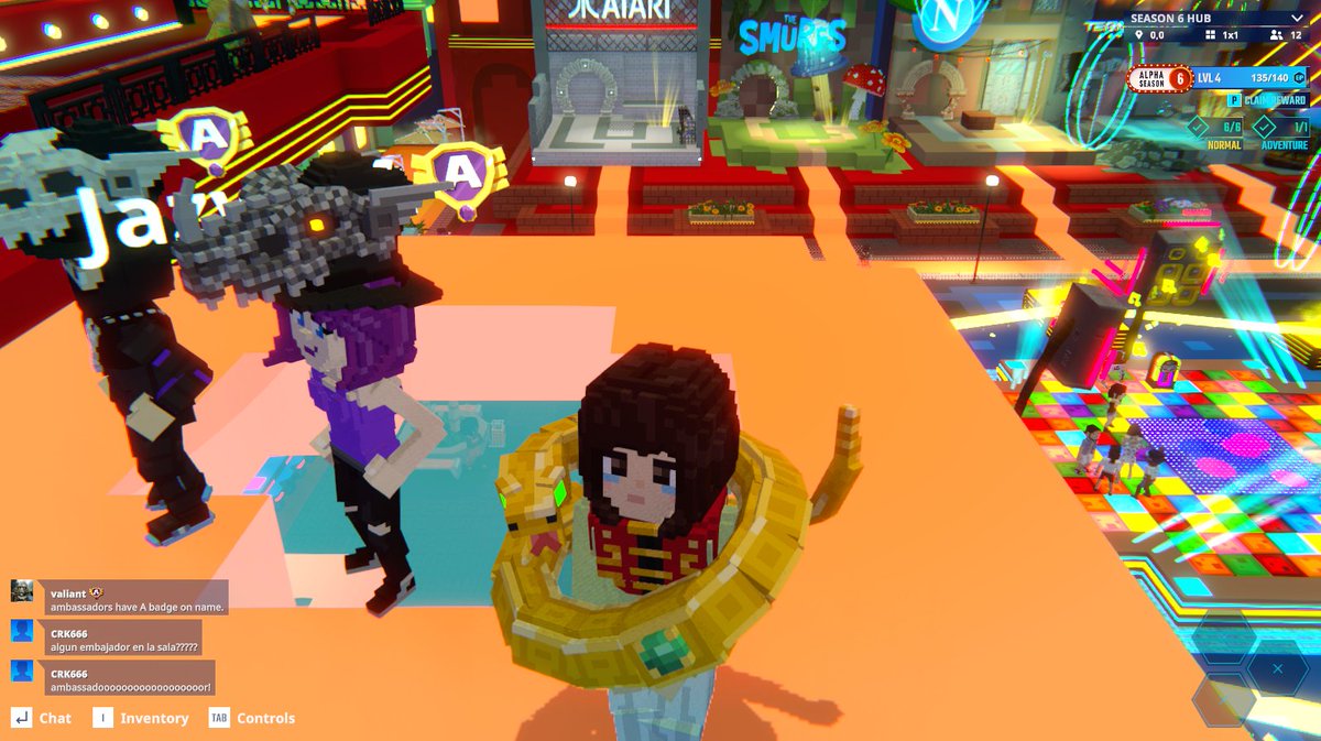 swortculb's tweet photo. But first, let me take a selfie.. with an ambassador! Where are you guys hiding? @TheSandboxGame  https://t.co/0RVjVpsiOP https://t.co/6K1jfpLr1a