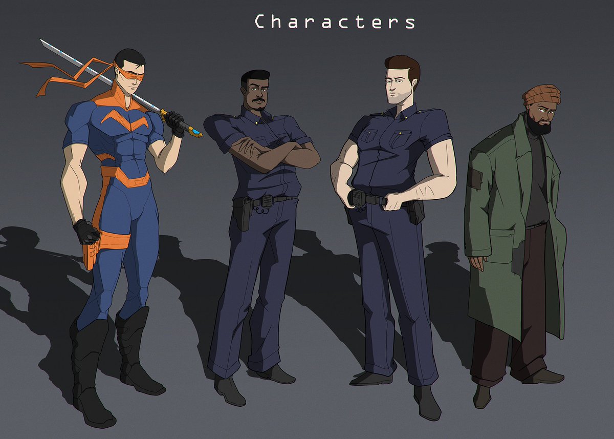 Fortex3d's tweet photo. Another character set #characterdesign #characterart #2danimation #anime #animated #Web3 https://t.co/otnjKk5Qff