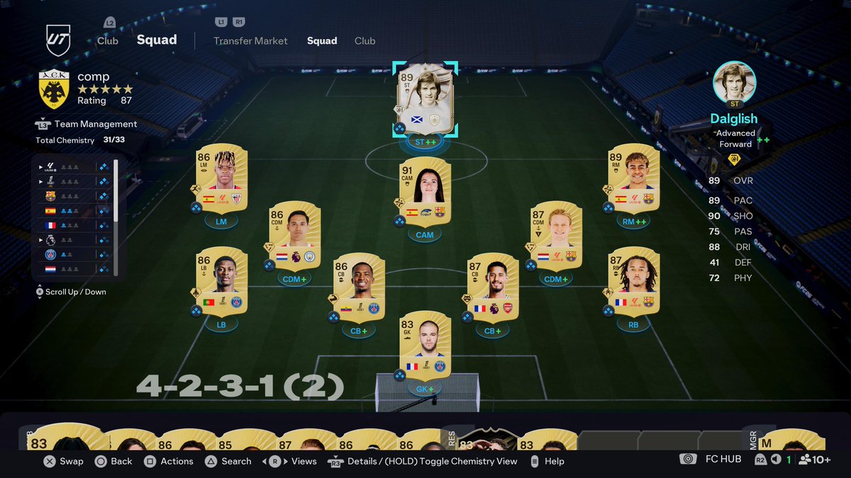 Got to Elite Division undefeated all the way from div 1. King Kenny is HIM. 🫡

-Tactic code: 3YPh%Hp9Bzz5