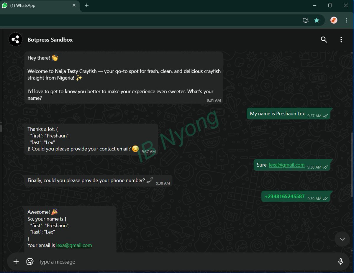 gakenyong's tweet image. I created a CRM test bot for a crayfish food brand using BotPress Studio, designed to provide swift answers and streamline customer interactions. Read the full documentation here: shorturl.at/ykslm

#Make #NoCodeLowCode #AIAutomations #AIAgent #EnterpriseSolutions #CRMAgent