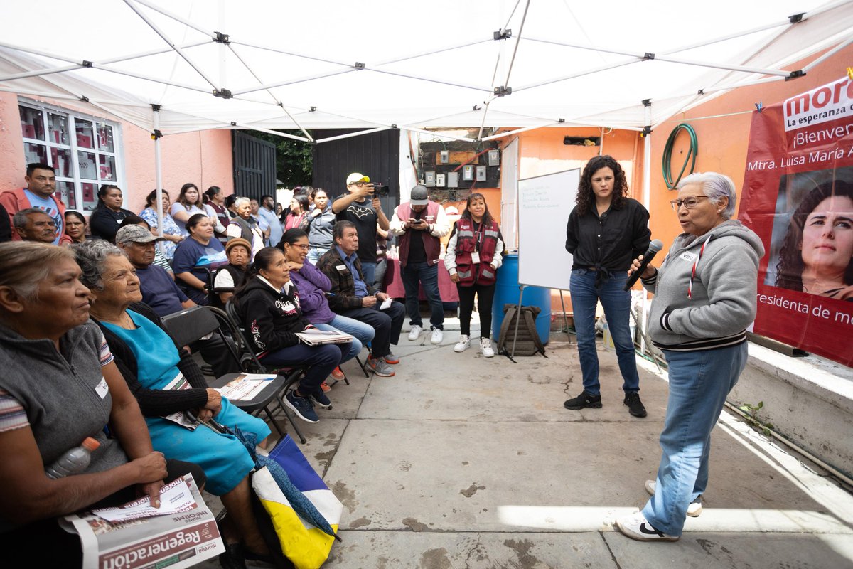 ¡Gracias totales a las y los vecinos del Pueblo de La Candelaria, Coyoacán, que nos acompañaron en la instalación del Comité perteneciente a la Sección Electoral 0490!

Un domingo más de organización y Revolución de las Conciencias 😌